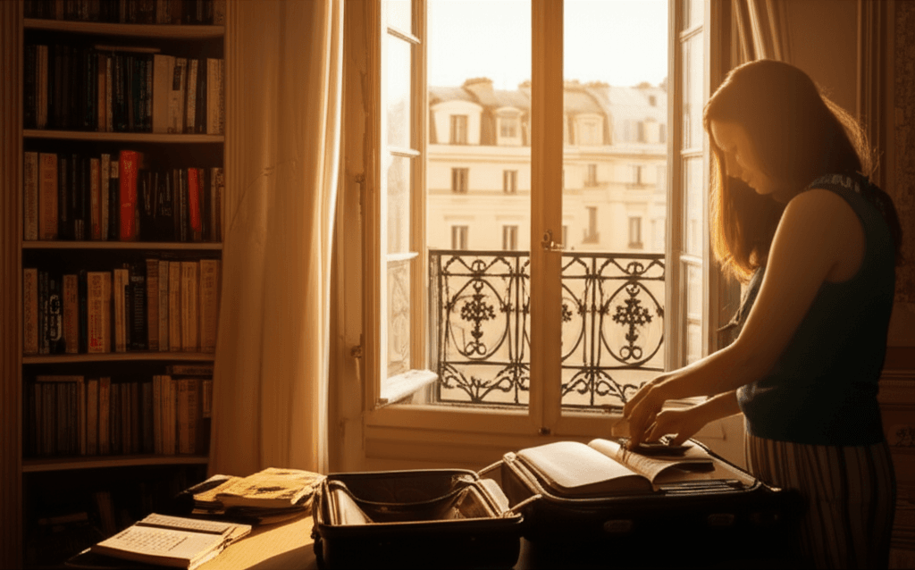 Préparation valise pour expatriation à Paris
