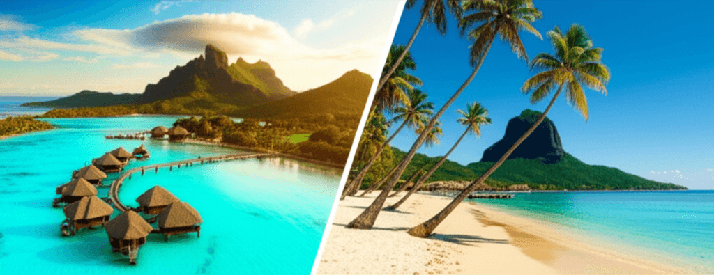 Polynésie vs Maurice : Comparaison des pays paradisiaques pour l'expatriation