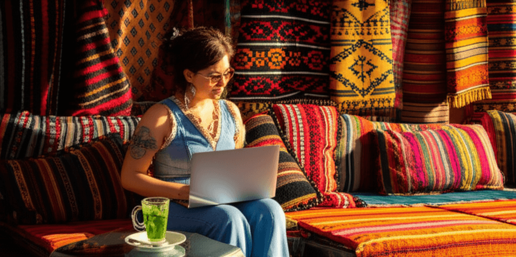 Télétravail au Maroc, digital nomad