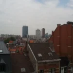Toits de Bruxelles et tours du quartier nord